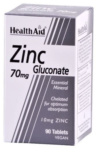 HealthAid Zinkgluconat 70 mg 90 Tabletten