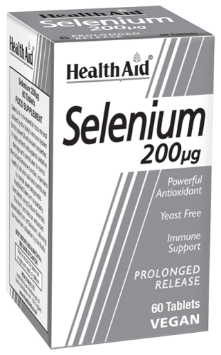 HealthAid Selen 200 mg 60 Tabletten