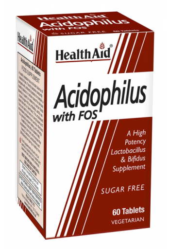 HealthAid Acidophilus mit FOS 60 Tabletten