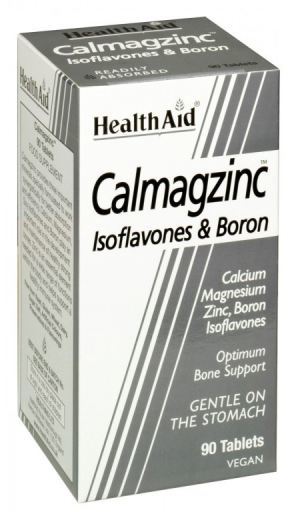 HealthAid Calmagzinc Isoflavone und Bor 90 Tabletten