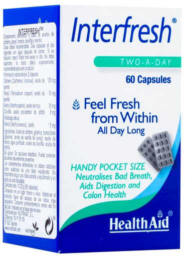 HealthAid Interfresh Fresh Breath 60 Kapseln