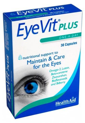 HealthAid EyeVit Plus 30 Kapseln