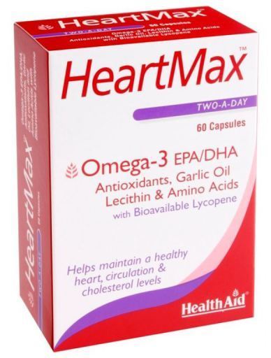 HealthAid Heartmax mit Omega 3 60 Kapseln