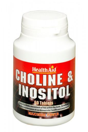HealthAid Cholin Inositol 250 Milligramm 60 Tabletten