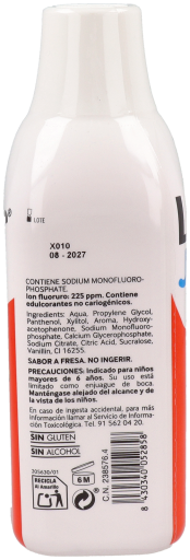 T&auml;glich Fluorid 0,05 % Erdbeere 500 ml