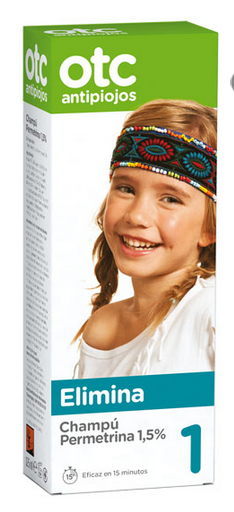 Otc Eliminiert Permethrin Shampoo 1,5% 125 ml