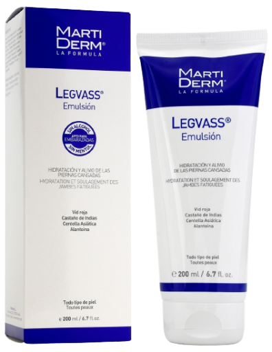 Martiderm Legvass Emulsion f&uuml;r m&uuml;de Beine 200 ml