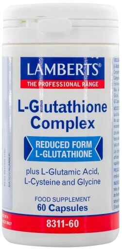 Lamberts L-Glutathion-Komplex, freie Aminos&auml;uren, 60 Kapseln