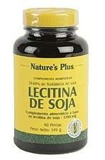NaturesPlus Sojalecithin 1200 mg &ndash; 90 Kapseln