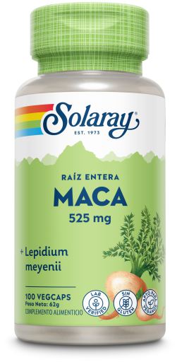 Solaray Maca 525 mg 100 Kapseln