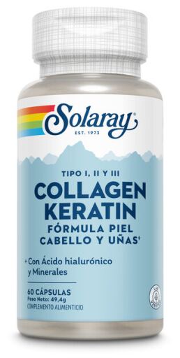 Solaray Kollagen-Keratin 60 Kapseln