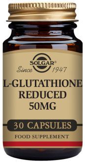 Solgar Reduziertes L-Glutathion 50 mg 30 Gem&uuml;sekapseln