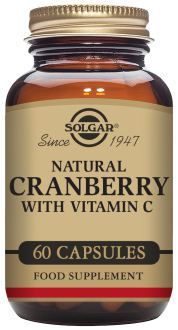 Solgar Cranberry mit Vitamin C 60 Gem&uuml;sekapseln