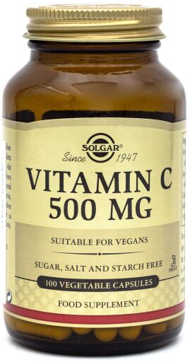 Solgar Vitamin C 500 mg 100 pflanzliche Kapseln