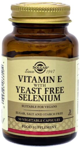 Solgar Vitamin E Selen 50 Kapseln