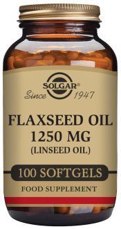 Solgar Lein&ouml;l 1.250 mg 100 Perlen