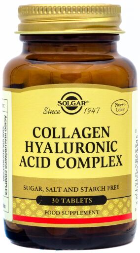 Solgar Hyalurons&auml;ure-Komplex 120 mg 30 Tabletten