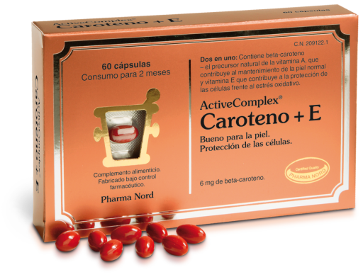 Pharma Nord Aktivkomplex Carotin+E 60 Tabletten.