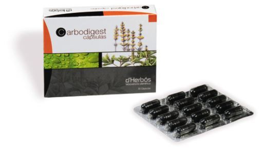 Derb&oacute;s Carbodigest 30 Kapseln Verdauungssystemfunktion