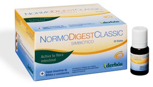 Derb&oacute;s Normodigest Classic 20 Ampullen hilft, die Darmflora zu regenerieren
