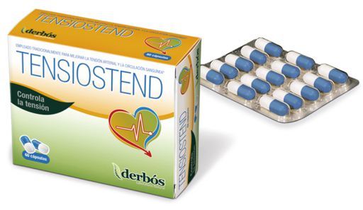 Derb&oacute;s Tensiostend 60 Kapseln reguliert den Blutdruck