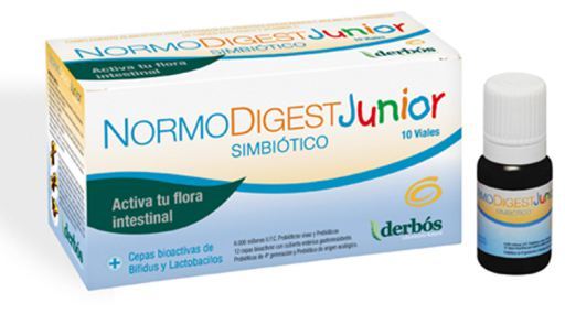 Normodigest Junior 10 Fl&auml;schchen hilft, die Darmflora zu regenerieren