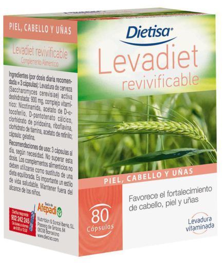 Dietisa LevaDiet Revivificante 80 Kapseln