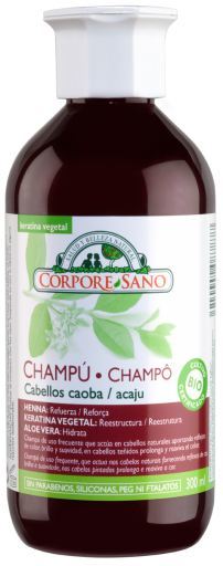 Corpore Sano Henna-Shampoo f&uuml;r Mahagonihaar - 300 Milliliter