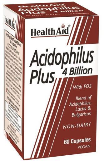 HealthAid Acidophilus Plus Probiotikum 60 Kapseln