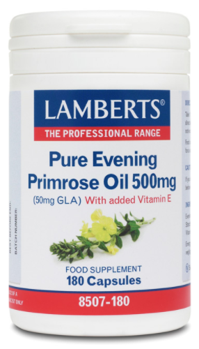 Lamberts Nachtkerze-reines Nachtkerzen&ouml;l 500 mg 180 Kapseln