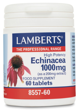 Lamberts Echinacea 1000 mg plus Vitamin C 40 mg und Zink 2,5 mg 60 Kapseln