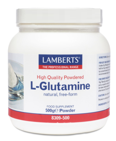 Lamberts L-Glutaminpulver, freie Form, leicht absorbierbar, 500 gr
