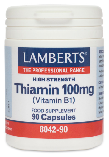 Lamberts Thiamin Vitamin B1 100 mg 90 Kapseln