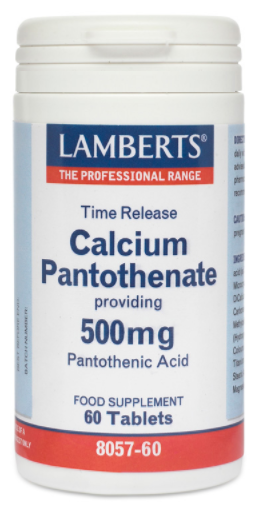 Lamberts Calciumpantothenat 500 mg mit Vitamin B5, 60 Tabletten