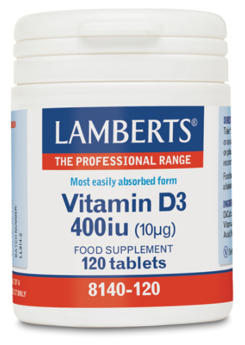 Lamberts Vitamin D 400 Ui als Vitamin D3 120 Tabletten
