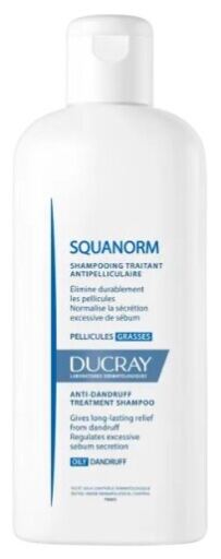 Ducray Squanorm Anti-Schuppen-Shampoo f&uuml;r fettige Haut 200 ml