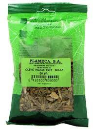 Olivenbaumbl&auml;tter zerkleinert 50 gr