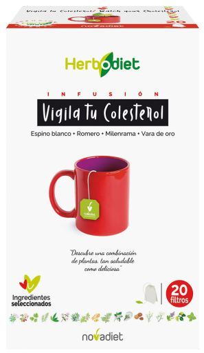 Novadiet Herbodiet Vigila Tu Colesterol 1,5 gr 20 Beutel