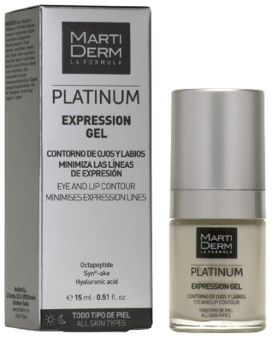 Martiderm Platinum Expression Augen- und Lippenkonturgel 15 ml