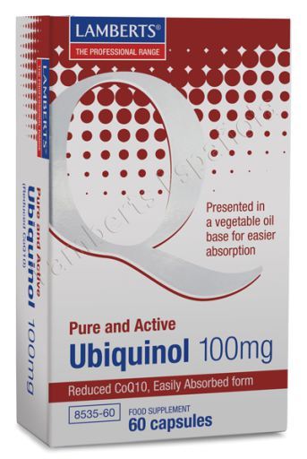 Lamberts Reines und aktives Ubiquinol Co Q10 100 mg