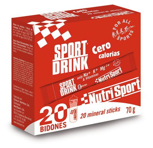 Nutrisport Sportdrink Zero Calories 20 Umschl&auml;ge