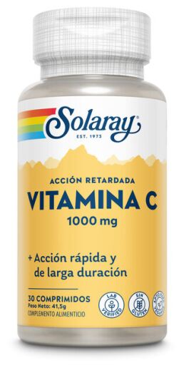 Solaray Kleine Vitamin-C-Tabletten, 1000 mg, 30 St&uuml;ck