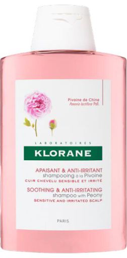 Klorane Beruhigendes und reizlinderndes Shampoo mit Pfingstrose, 200 ml