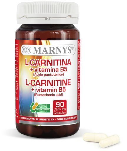 Marnys L-Carnitin + Vitamin B5 90 Kapseln