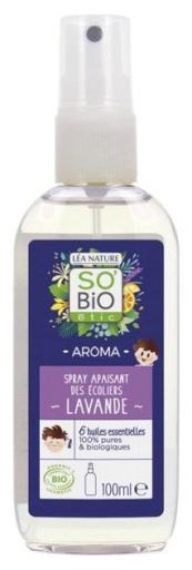 SO'BiO &eacute;tic Schule Haarberuhigungsspray Lavendel & 6 &auml;therische &Ouml;le Bio 100 ml