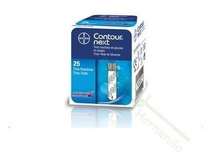 Bayer Contour Next Glukoseteststreifen 25 Einheiten
