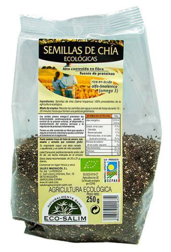 ECO - SALIM &Ouml;ko-Chia-Samen 250 Gr