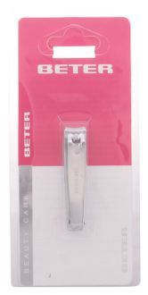 Beter Nail clippers with chrome file 5.8 cm