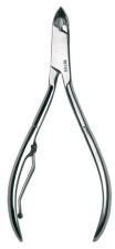 Stainless steel overlay manicure plier 10 cm