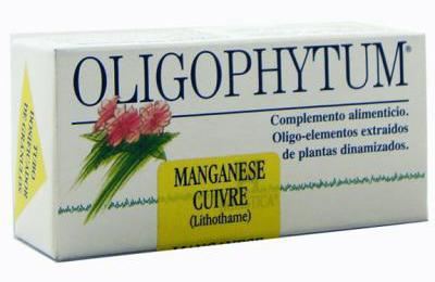 Phytovit Mangan-Kupfer-Oligophytum (H17 Mcu) Lithotama 100 Mikrotabletten